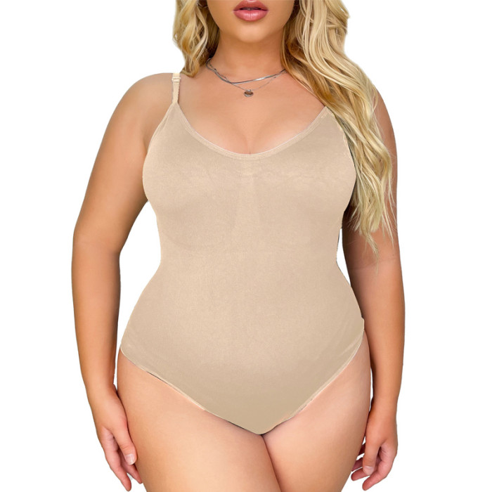 Wholesale Tummy Control Thong Bodysuit Shaper with Butt Lifter Sculpting Seamless Shapewear