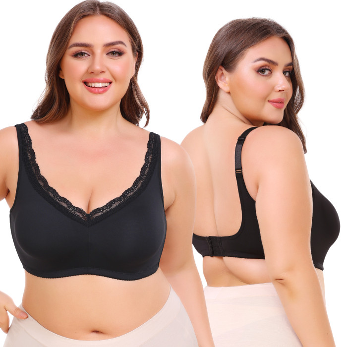 Wholesale Plus Size Full Cup Bra Large Breast Fat Women Push Up Bra