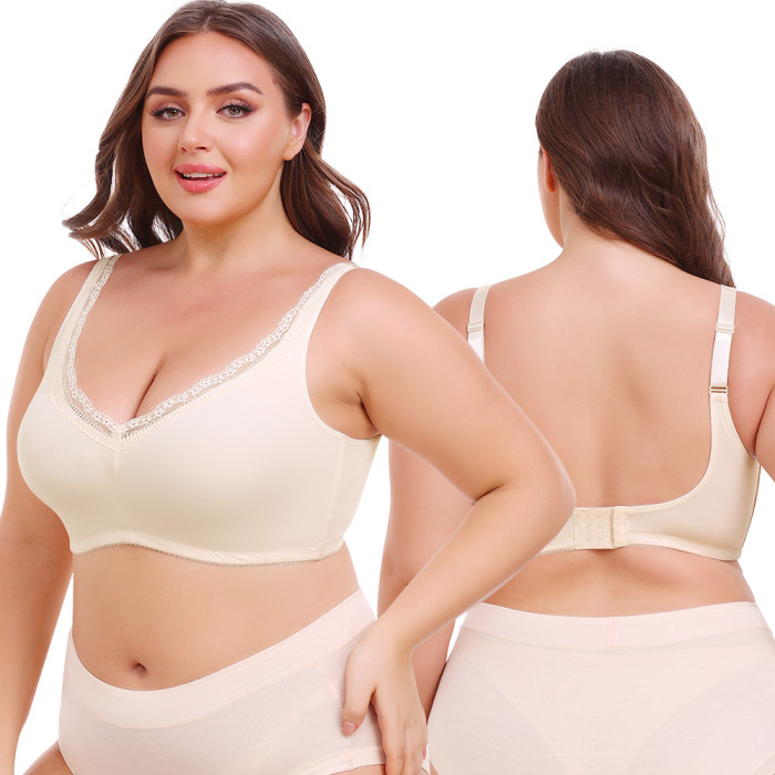 Wholesale Plus Size Full Cup Bra Large Breast Fat Women Push Up Bra