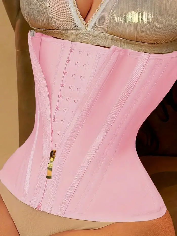 Wholesale Latex Waist Trainer Double Compression Tummy Control Body Shaper Sculpting Girdle