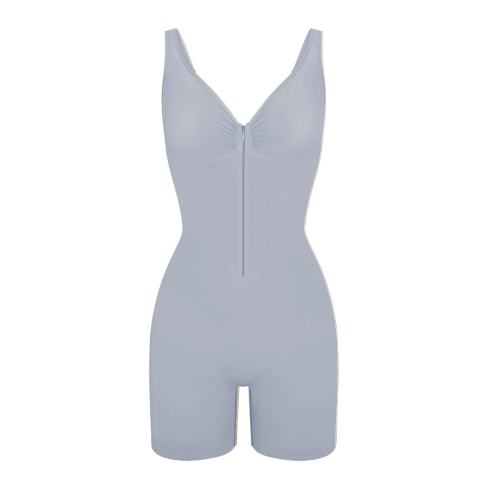 Wholesale Skims Seamless Zipper Shapewear Tummy control Butt Lifter Bodysuit