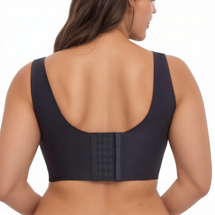 Wholesale Seven-Row Hook-and-Eye Bra Push-Up Anti-Sag
