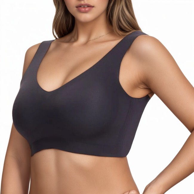 Wholesale Seven-Row Hook-and-Eye Bra Push-Up Anti-Sag