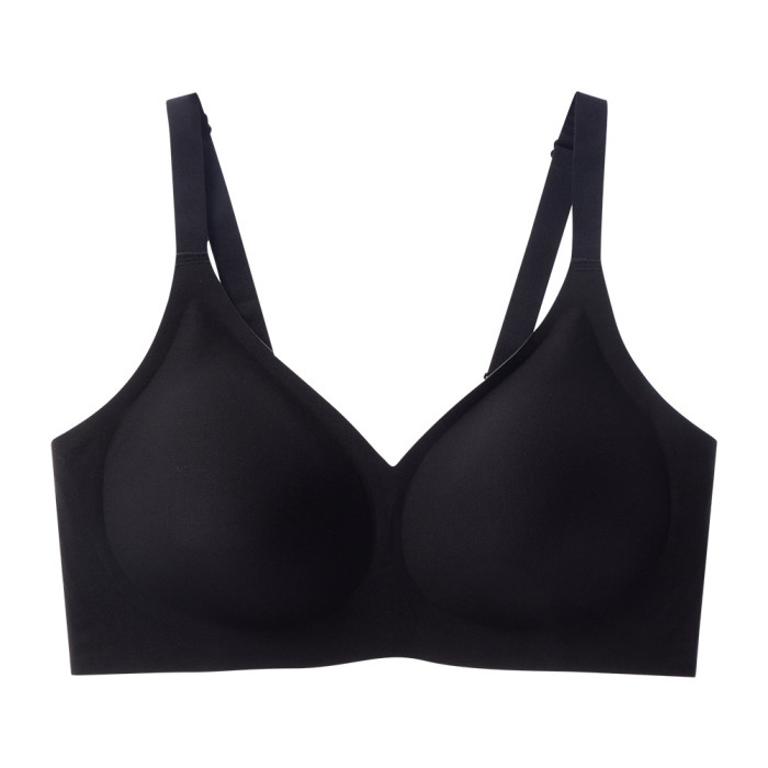 Wholesale Wireless Seamless Jelly Bra Plus Size Side Boob Control with Strong Support
