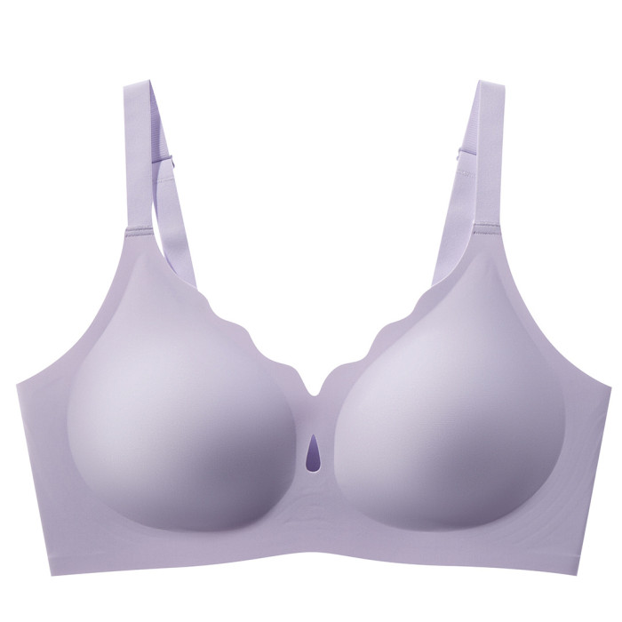 Wholesale Side Fat Control Jelly Bra Teardrop-Shaped Full-Cup Seamless Wireless