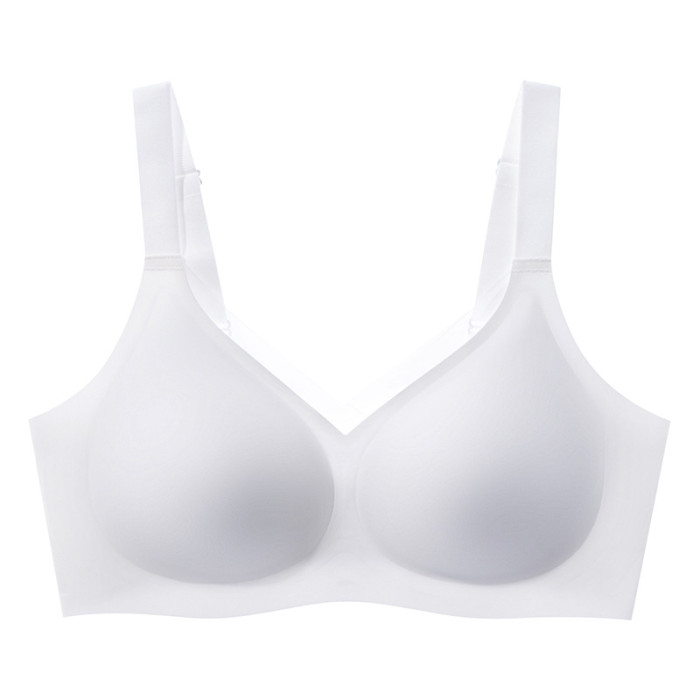 Wholesale Minimizer Jelly Bra Barely-There Push up Seamless Plus-Size