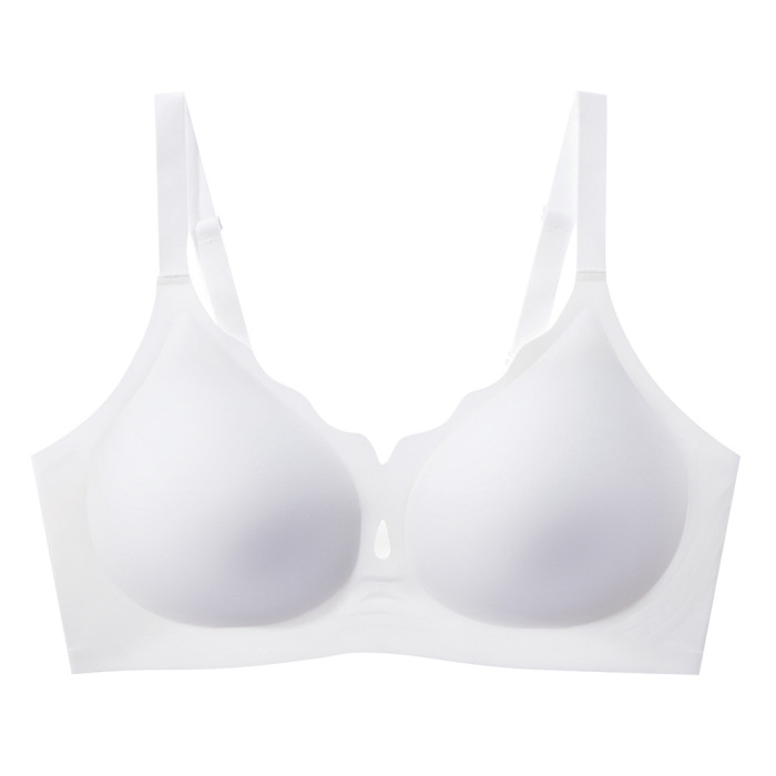 Wholesale Side Fat Control Jelly Bra Teardrop-Shaped Full-Cup Seamless Wireless