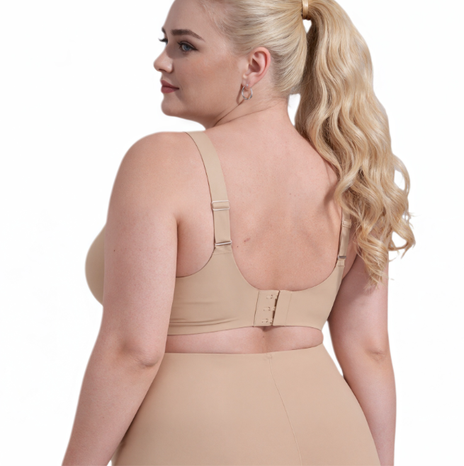 Wholesale Seamless Beautiful Back Jelly Bra Plus-Size Lift-Up Supportive 