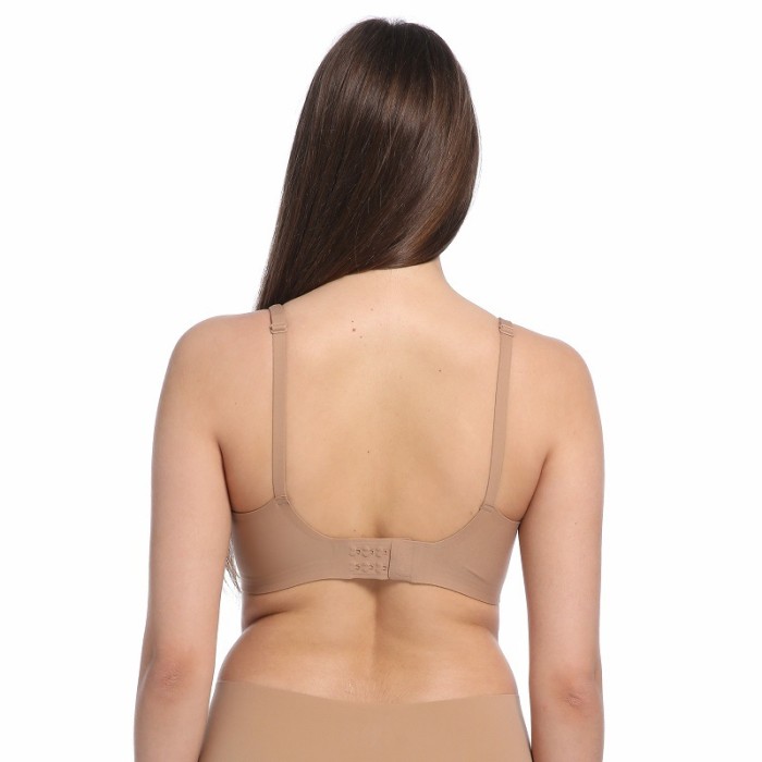 Wholesale Sexy Nipple-Show Jelly Bra Wireless Seamless Soft-Support Anti-Sagging 