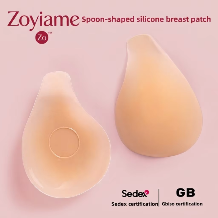 Zoyiame Semi-silicon Nipple Cover in Spoon Shape