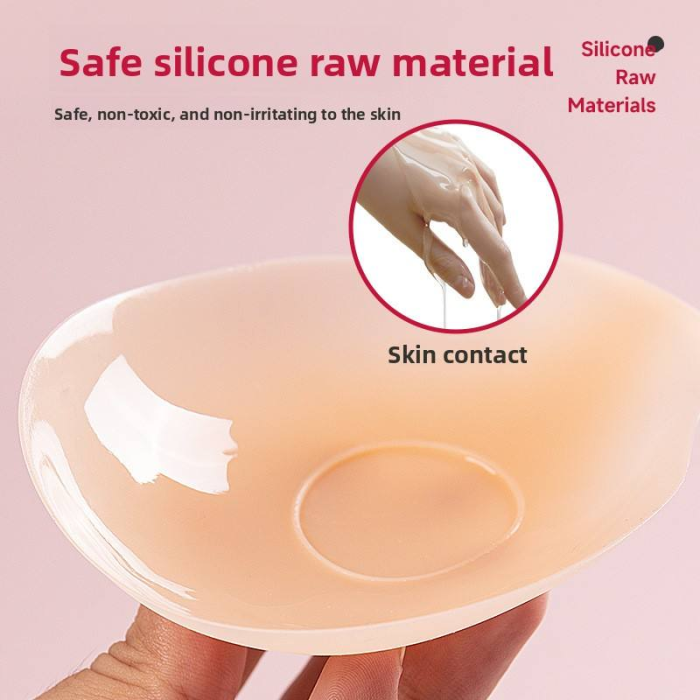 Zoyiame Semi-silicon Nipple Cover in Spoon Shape