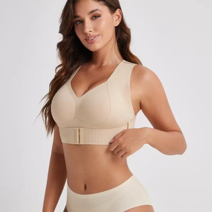 Zoyiame Back Posture Corrector Seamless Support Bra