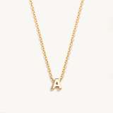 Solid Initial Necklace