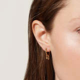 Asymmetric Zircon Drop Earrings