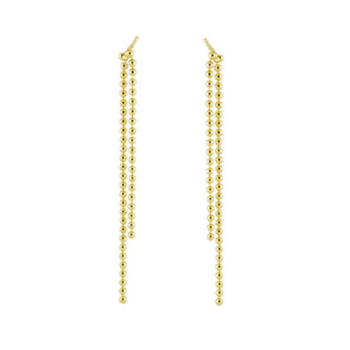Beads Chain Threader Earrings