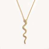 Snake Sterling Silver Necklace