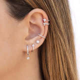 Minimalist Zircon Piercing Earring