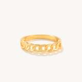 Hollow Chain  Ring