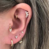 Crown Piercing Earring