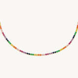 Multicolor Zircon Necklace