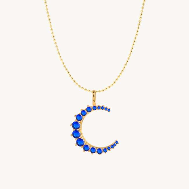 Moon Zircon Necklace Collection