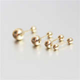 Round Head Barbell Earring