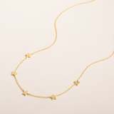 Solid Star Luster Necklace