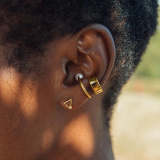 Zircon Tassel Cartilage Earring