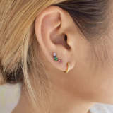 Rainbow Piercing Earring