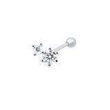 Snowflake Piercing Earring
