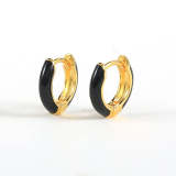 Chunky Dripping Oil Hoops