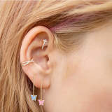 Butterfly Threader Earrings