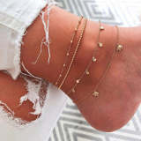 925 Sterling Silver Anklets for Women