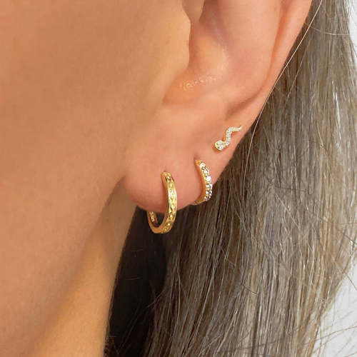Mini Snake Stud Earrings