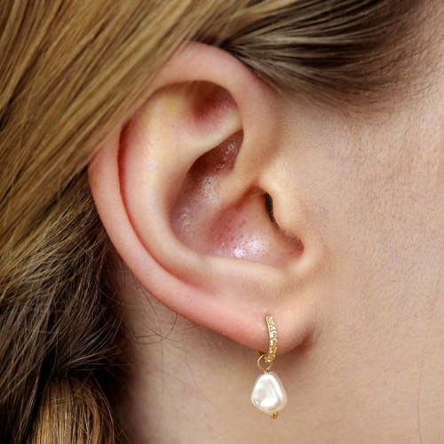 Bohemia Irregular Pearl Earrings