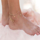 Dangle Star Chain Anklet