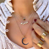Moon Zircon Necklace Collection