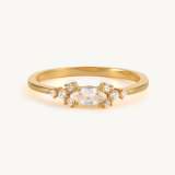 Gold  Plated Engagement Ring