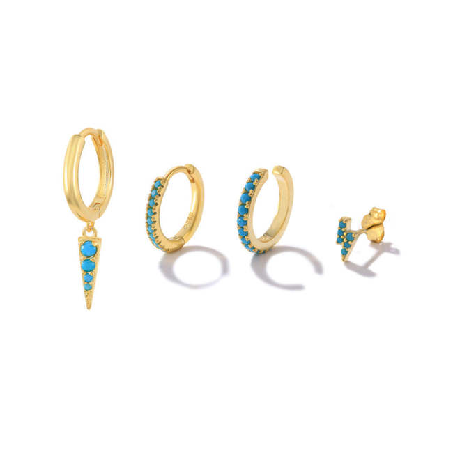 Turquoise Earring Set