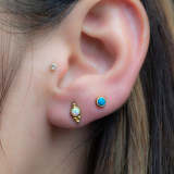 Turquoises Stud Earrings