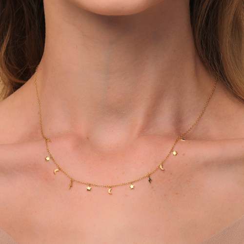 Geometric Solid Necklace