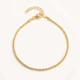 Gold Cable Bracelet