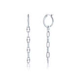 Solid Chain Threader Earrings