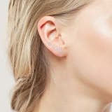 Triangle Zircon Piercing Earring