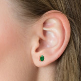 Classic Gemstone Stud Earring