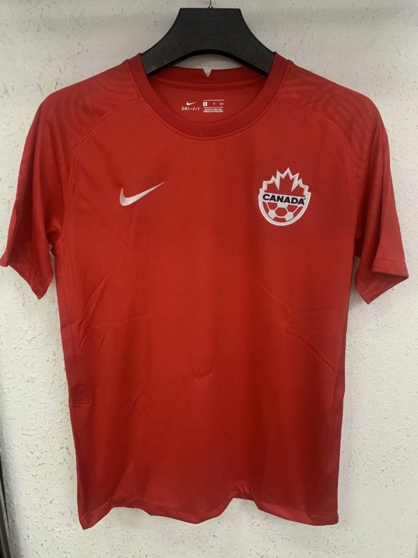 2021 Canada home football shirt S-2XL
