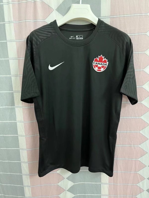 2021 Canada black football shirt S-2XL