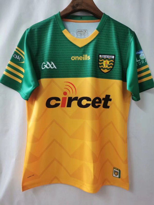 2022 GAA Donegal green yell low S-5XL