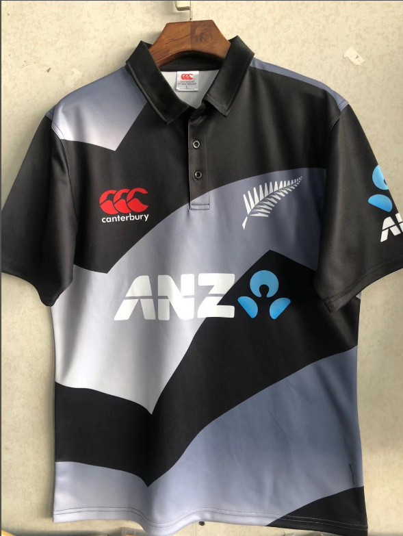 20/21 New Zealand Cricket black S-5XL