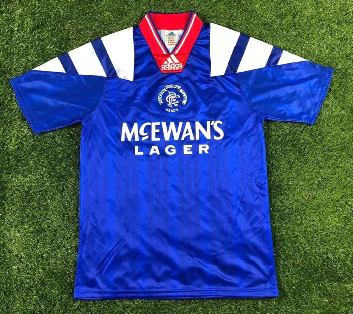 Glasgow Rangers 92-94 home retro